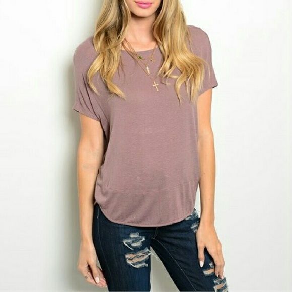 Mauve Crop Top - Picture 1 of 4